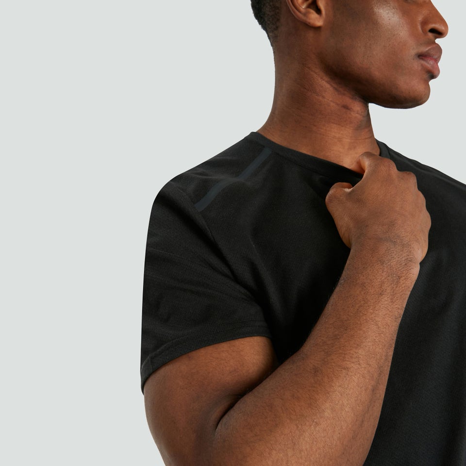 Mens Vapodri Training Tee Black