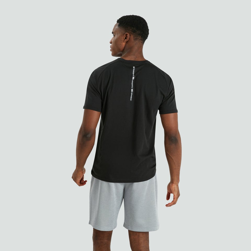 Mens Vapodri Training Tee Black
