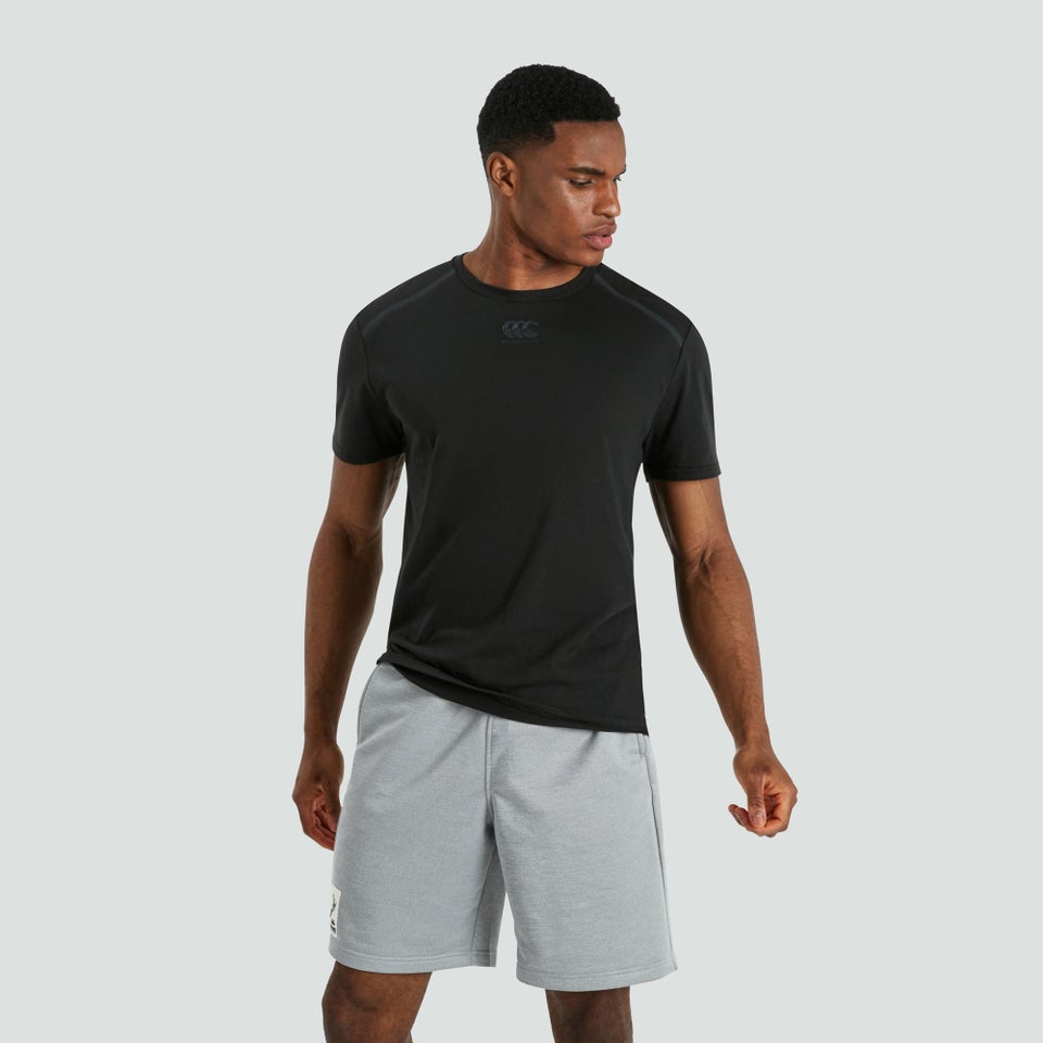 Mens Vapodri Training Tee Black