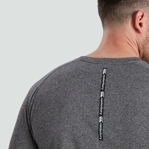 Mens Vapodri Long Sleeved Training Tee Grey