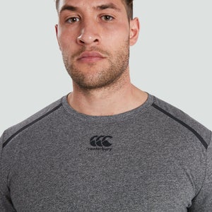 Mens Vapodri Long Sleeved Training Tee Grey