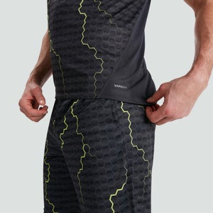 Mens Vapodri Graphic Training Singlet Blue