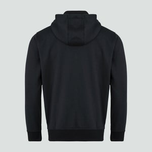 Mens Zip Thru Fleece Hoody Blue