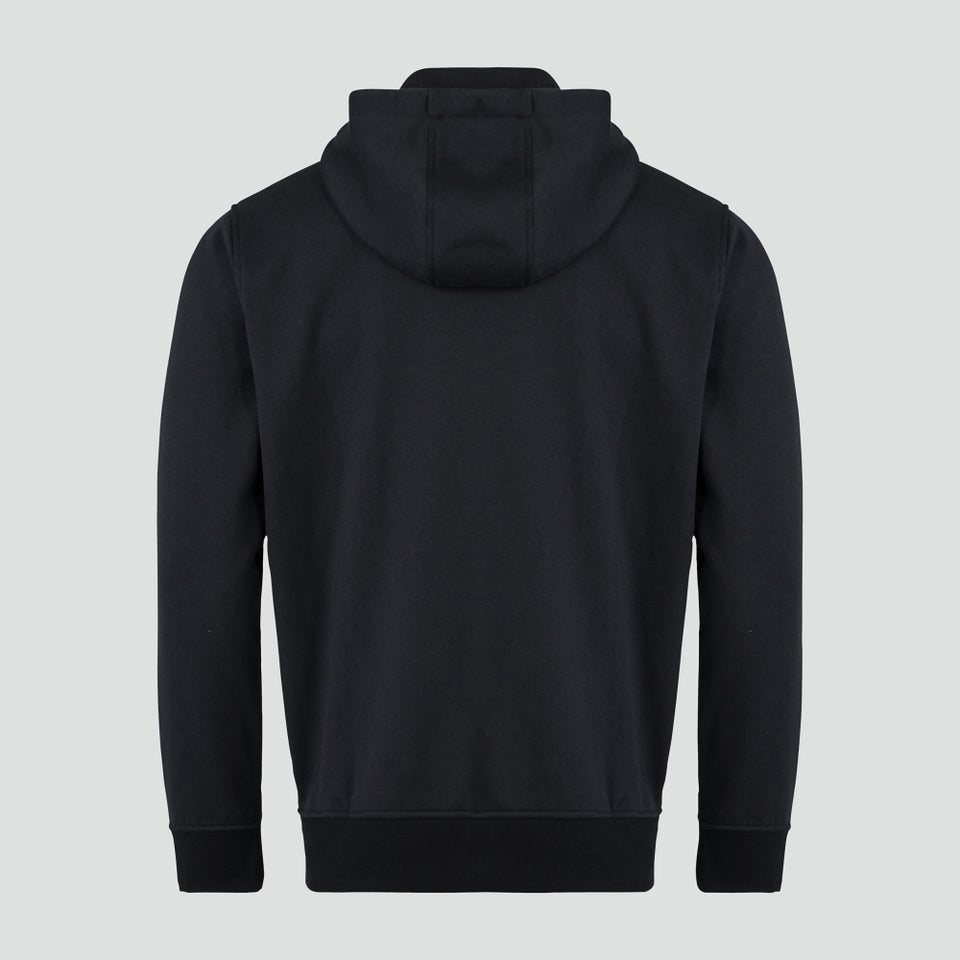 Mens Zip Thru Fleece Hoody Blue