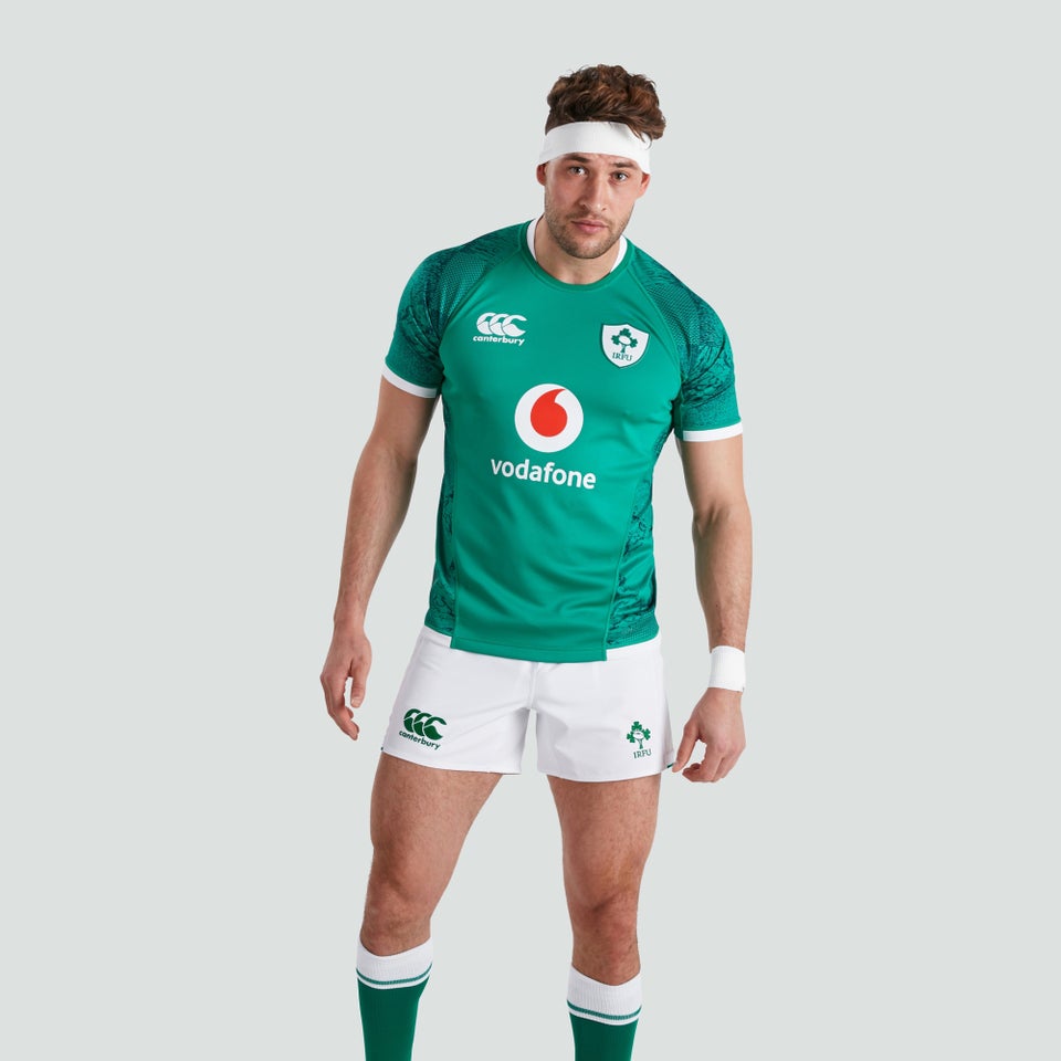 Mens Ireland Vapodri Home Pro Jersey Green