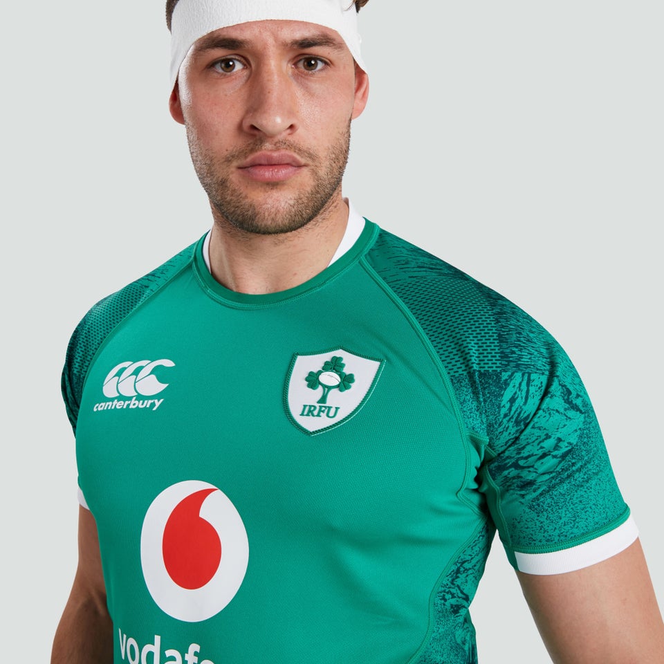 Mens Ireland Vapodri Home Pro Jersey Green