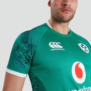 Mens Ireland Vapodri Home Pro Jersey Green