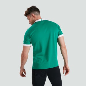 Mens Ireland Vapodri Home Classic Short Sleeved Jersey Green