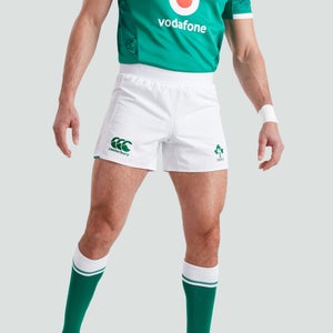 MENS IRELAND HOME MATCH SHORTS WHITE - 28
