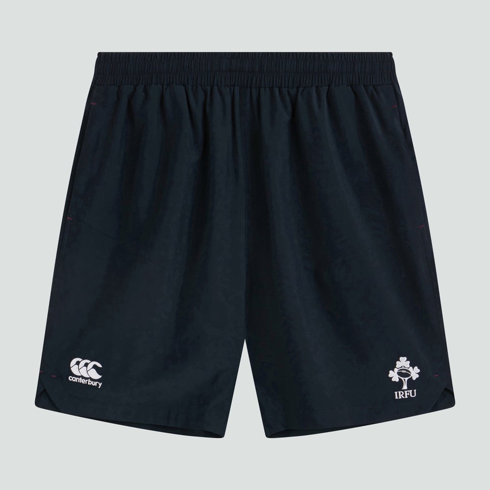 Mens Ireland 8 Inch Woven Gym Shorts Black