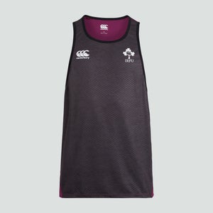 Mens Ireland Poly Singlet Black