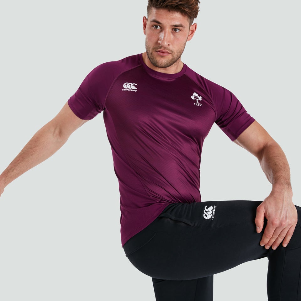 Mens Ireland Superlight Training Tee Purple