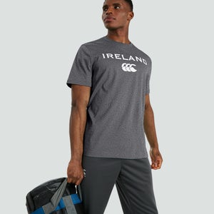 Mens Ireland Cotton Logo Tee Grey