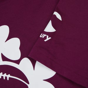 Mens Ireland Crest Logo Tee Purple