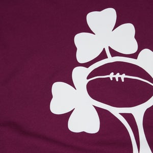 Mens Ireland Crest Logo Tee Purple