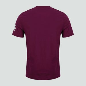 Mens Ireland Crest Logo Tee Purple