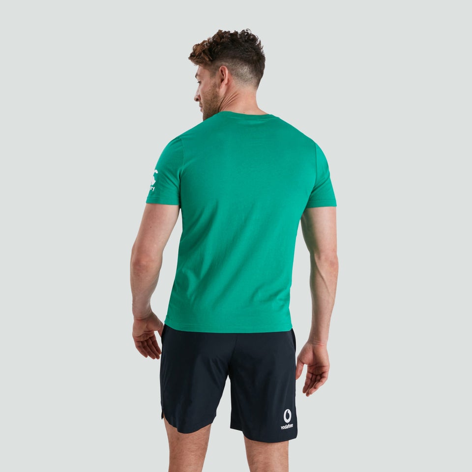 Mens Ireland Crest Logo Tee Green