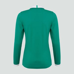 Womens Ireland Vapodri Home Long Sleeved Classic Jersey Green