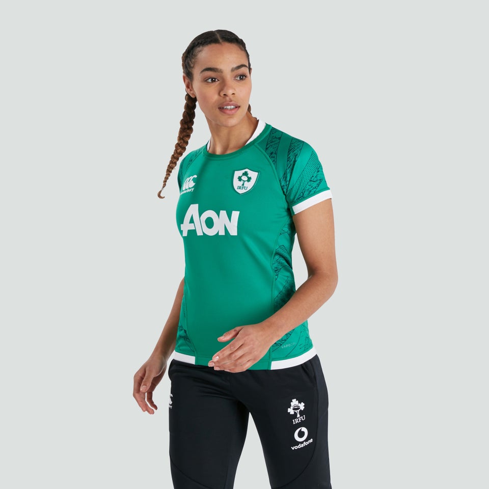 Womens Ireland Vapodri Home Pro Jersey Green