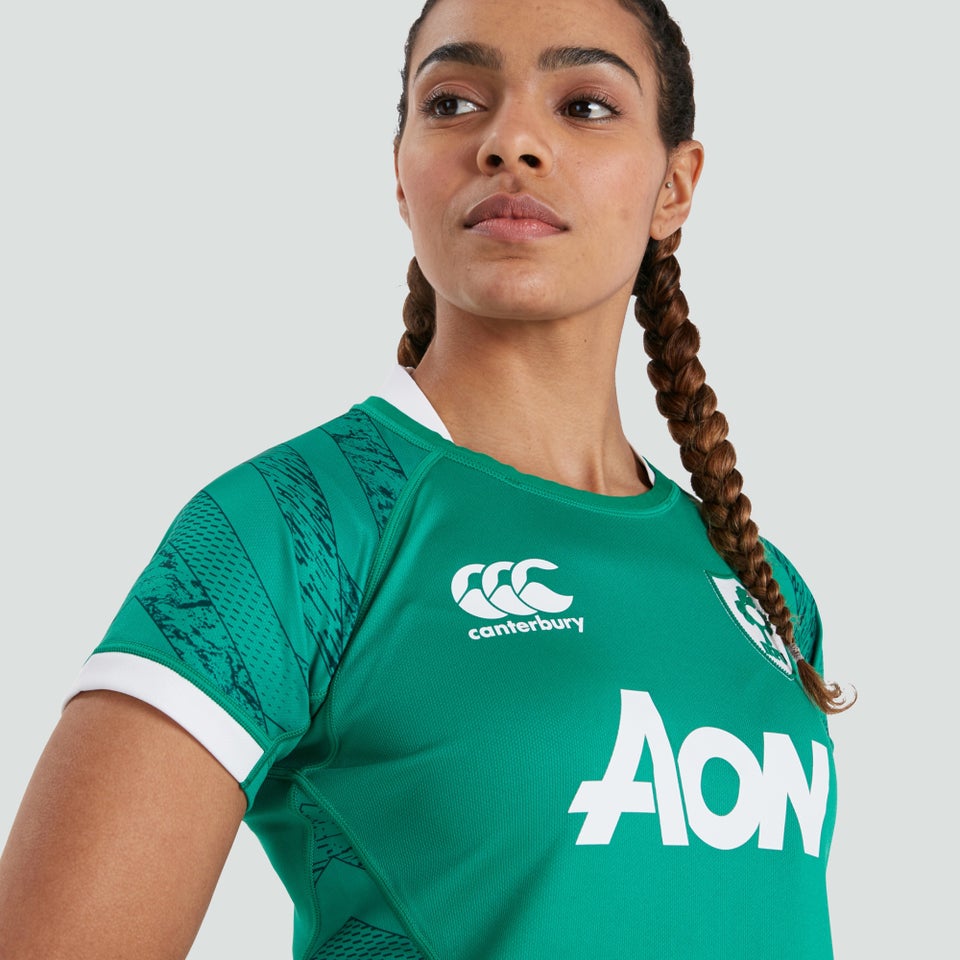 Womens Ireland Vapodri Home Pro Jersey Green