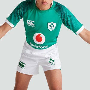 Junior Unisex Ireland Home Match Shorts White