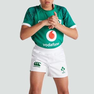 Junior Unisex Ireland Home Match Shorts White