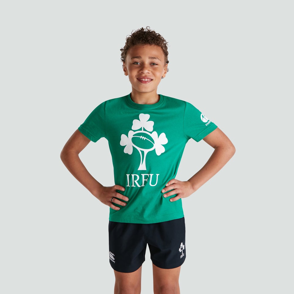 Junior Unisex Ireland Tribes Tee Green