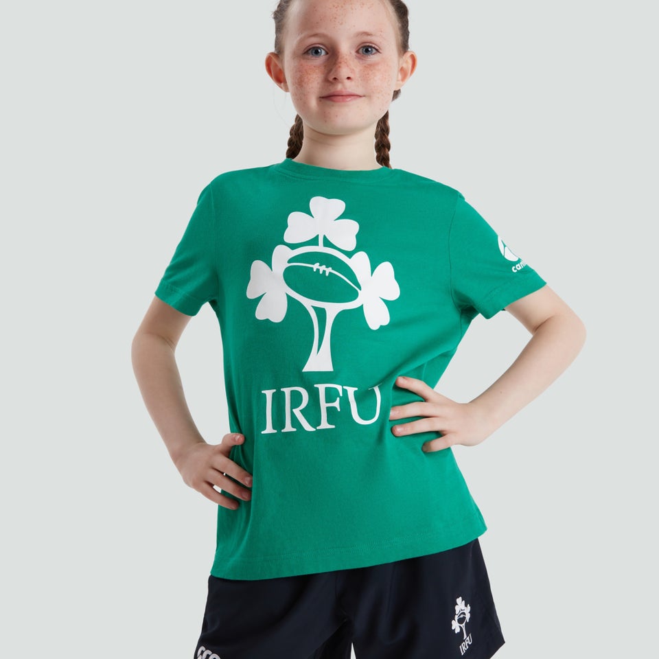 Junior Unisex Ireland Tribes Tee Green