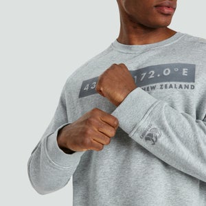 MENS OVERSIZED SWEATSHIRT GREY - XS