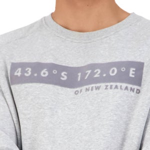 Mens Oversized Sweatshirt Grey