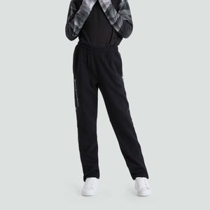 Junior Unisex Panel Pants Black