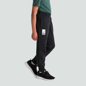 Junior Unisex Tapered Cuff Fleece Pants Blue