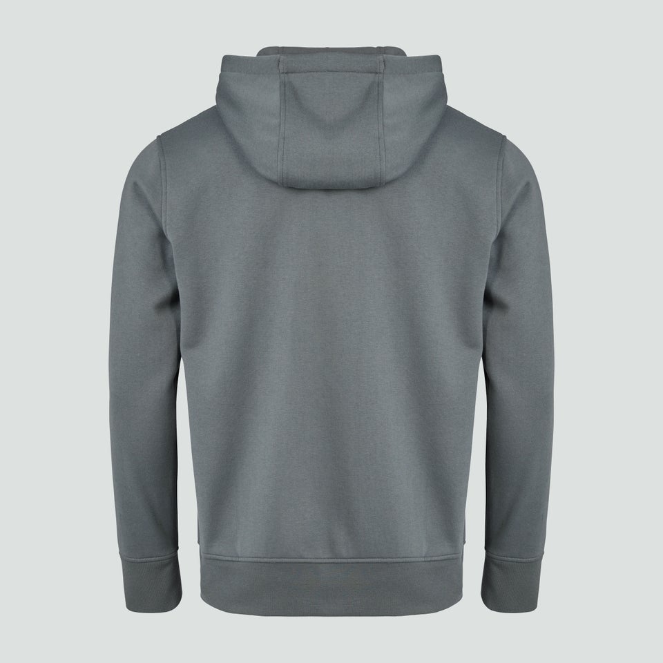 Junior Unisex Overhead Fleece Hoody Grey