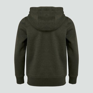 Junior Unisex Overhead Fleece Hoody Green
