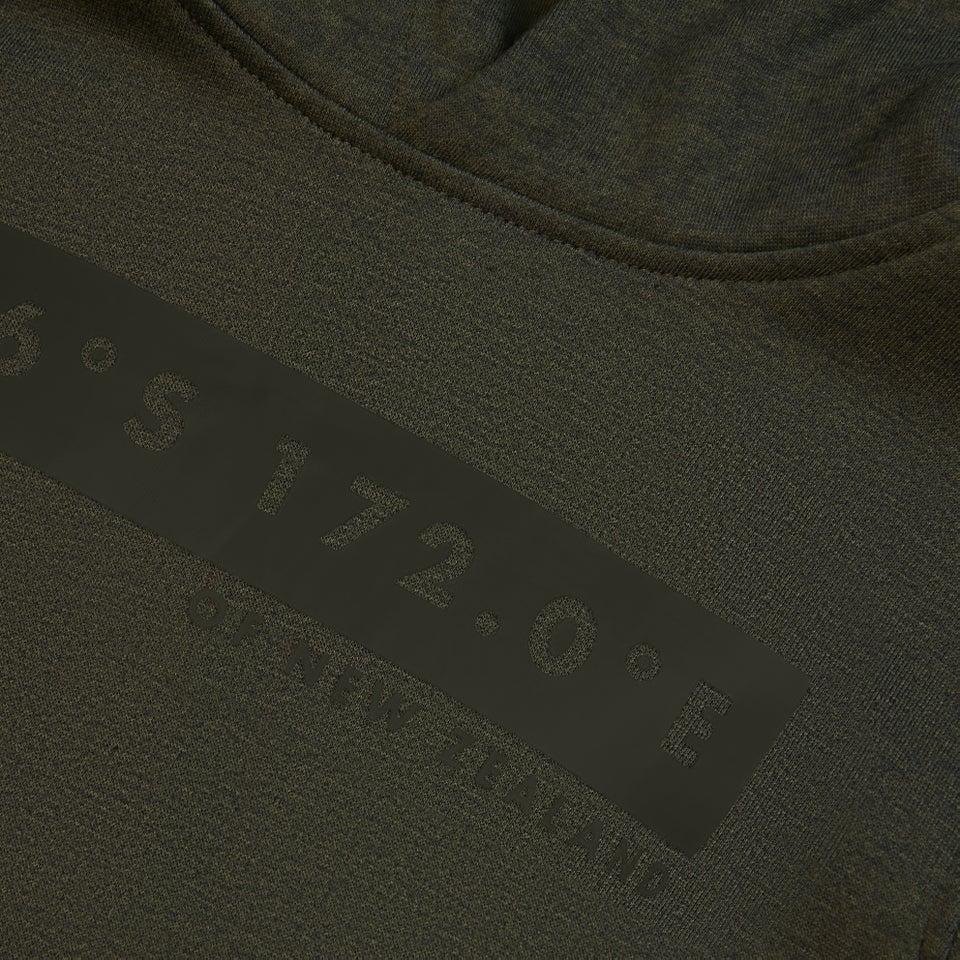 Junior Unisex Overhead Fleece Hoody Green