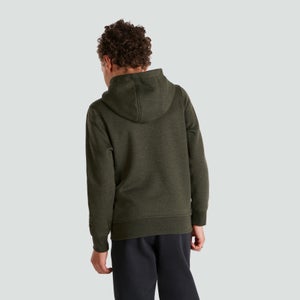 Junior Unisex Overhead Fleece Hoody Green
