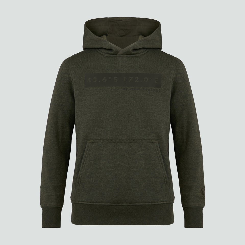 Junior Unisex Overhead Fleece Hoody Green