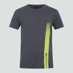 JUNIOR UNISEX ORGANIC COTTON TEE GREY - AGE 6