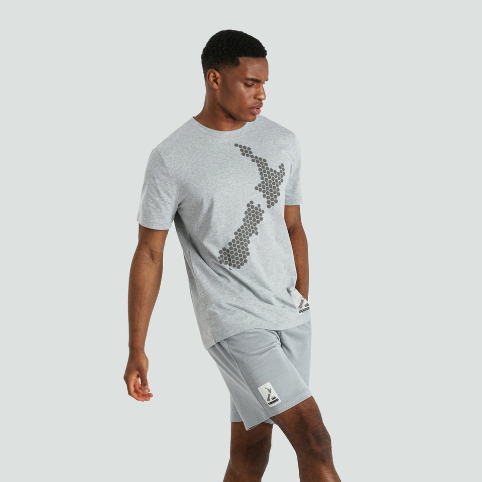 Mens Organic Cotton Tee Grey
