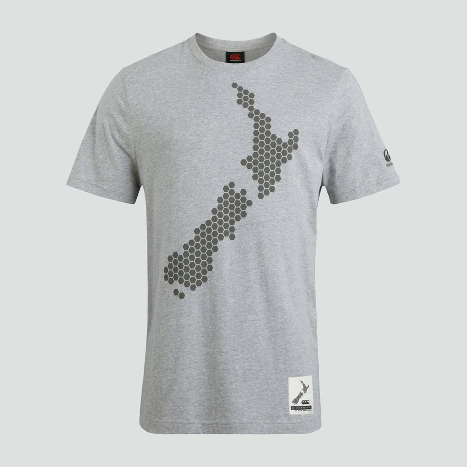 Mens Organic Cotton Tee Grey