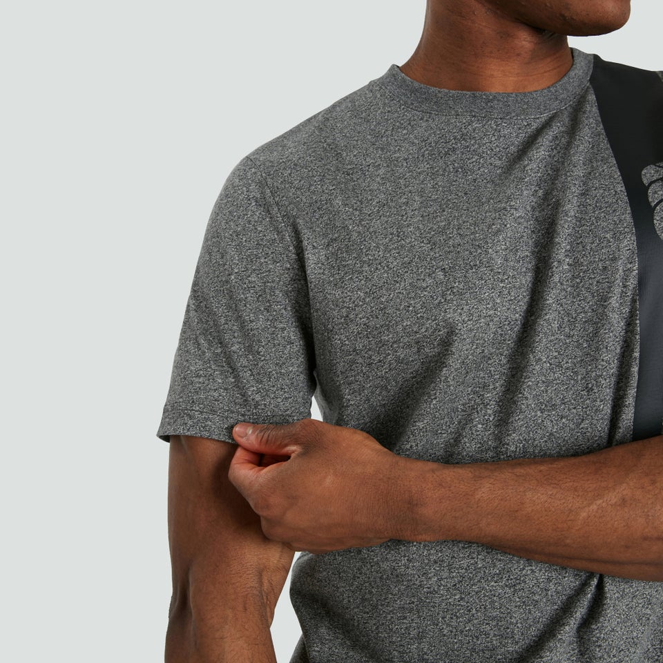 Mens Cotton Tee Grey