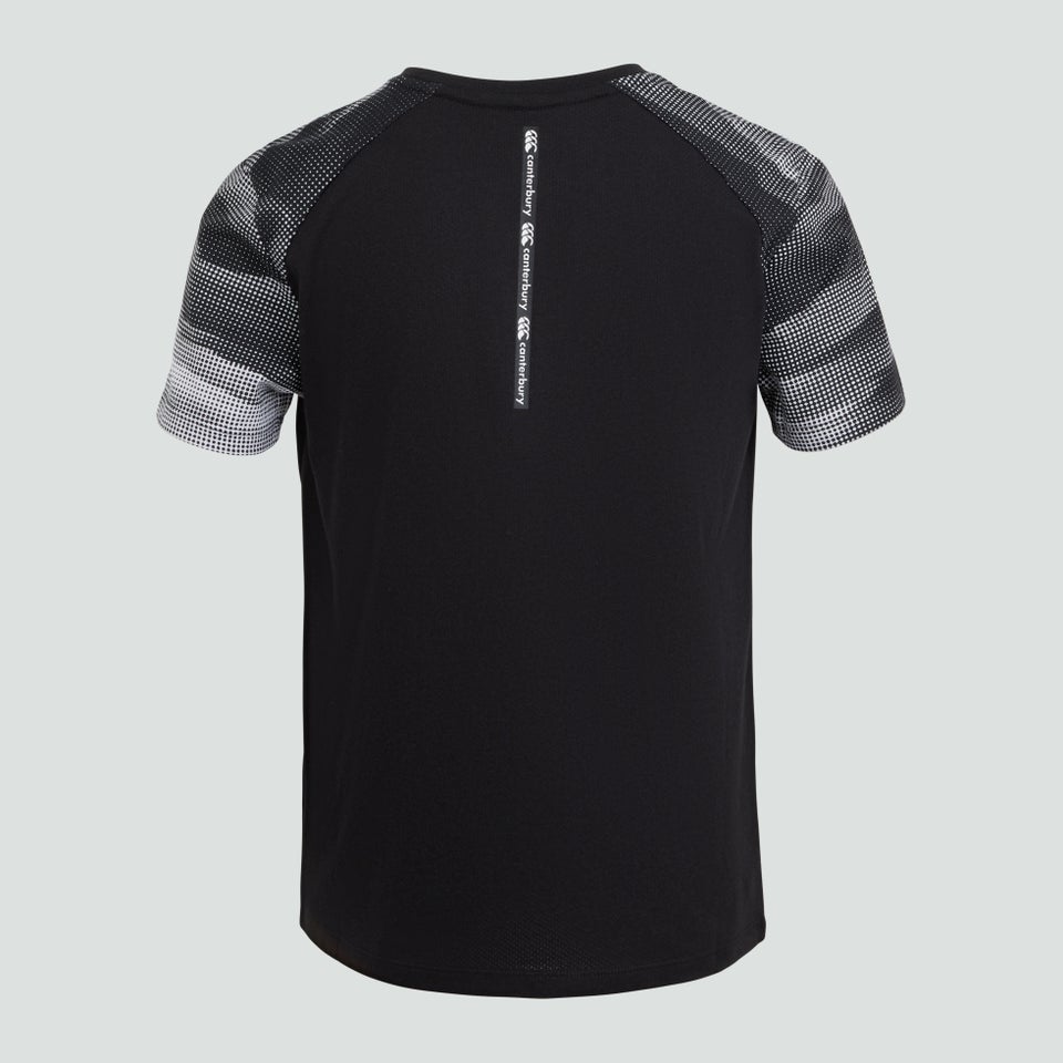 Junior Unisex Vapodri Graphic Training Tee Black