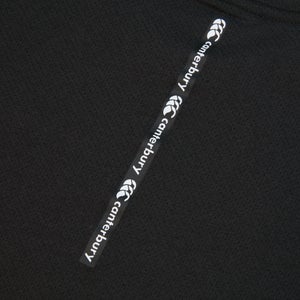 Junior Unisex Vapodri Long Sleeved Training Tee Black