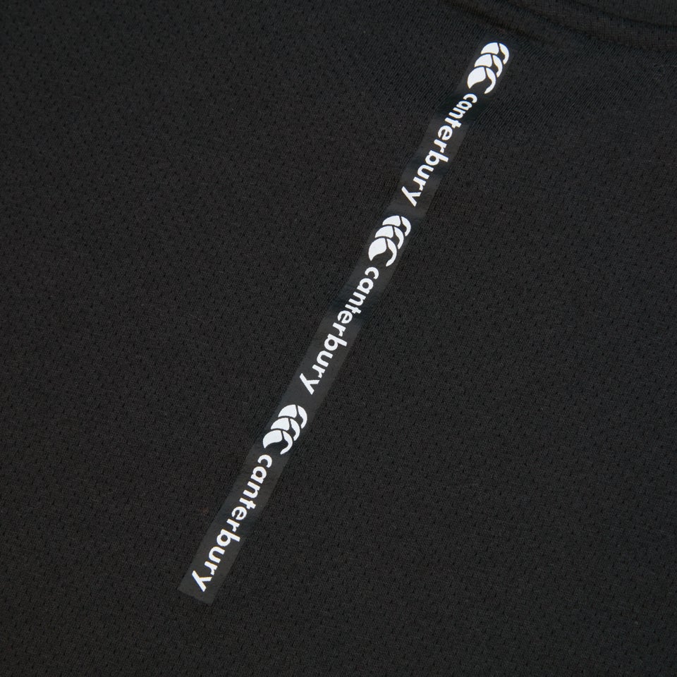 Junior Unisex Vapodri Long Sleeved Training Tee Black