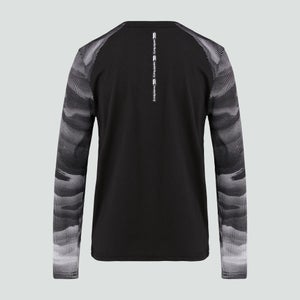 Junior Unisex Vapodri Long Sleeved Training Tee Black