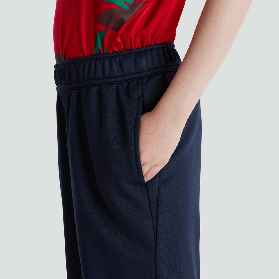 Junior Unisex Vapodri Poly Knit Pants Navy