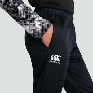 Junior Unisex Vapodri Poly Knit Pants Black