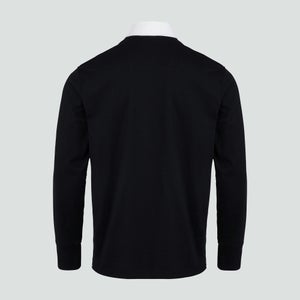 Mens Long Sleeved Retro Jersey Black