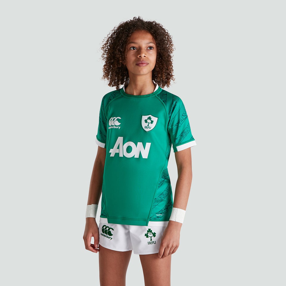 Junior Unisex Ireland Womens Team Vapodri Home Pro Jersey Green