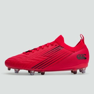 ADULT SPEED 3.0 PRO FIRM GROUND BOOT RED/BLACK - 6